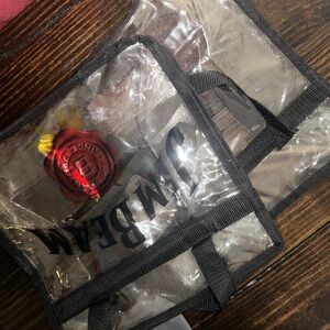 Jim Beam Clear Tote Bag with Black Trim